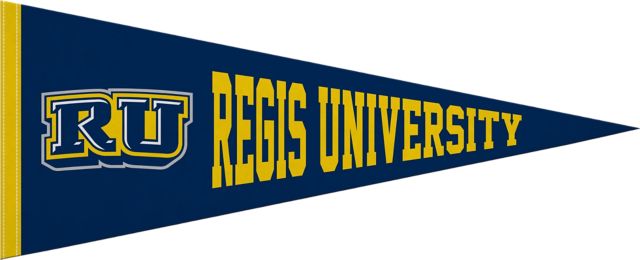 Regis University 12"X30" Full Color Pennant