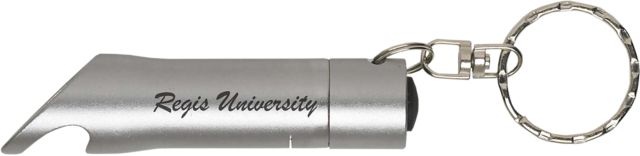 Xavier University Keychain with Bottle Opener Flashlite