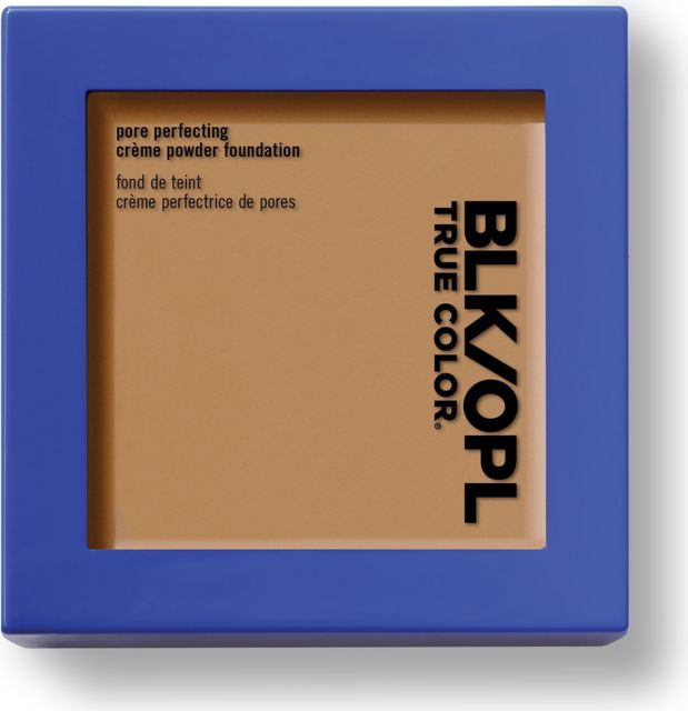 BLK/OPL TRUE COLOR PORE PERFECTING CREME POWDER FOUNDATION   RICH CARAMEL