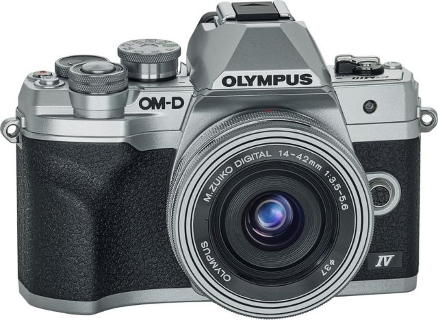 Olympus OM-D E-M10 Mark IV 20.3 Megapixel Mirrorless Camera with Lens -  Silver - ONLINE ONLY: Carl Sandburg College