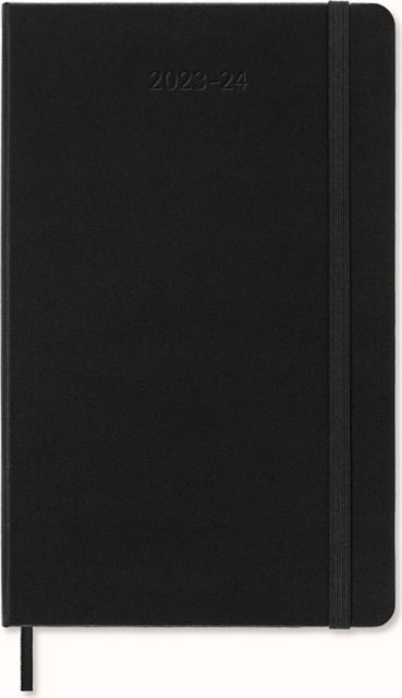 Moleskine 12M Planner Weekly Vertical Large Black Hard Cover - - idee  regalo - Mondadori Store