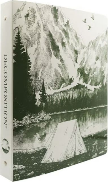 3-Ring Binder Mountain Lake