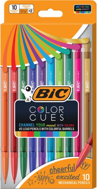 Bic Color Cues Xtra Smooth Mechanical Pencil 10C