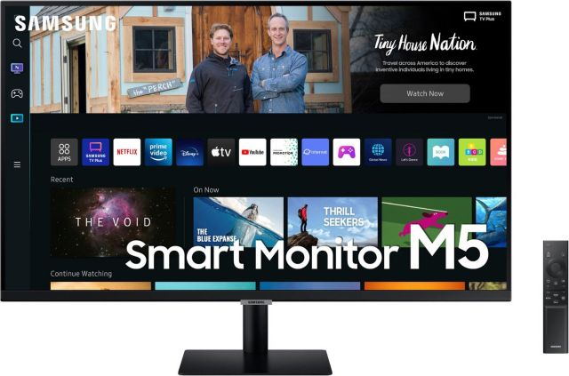SAMSUNG 27" FHD SMART MONITOR TV