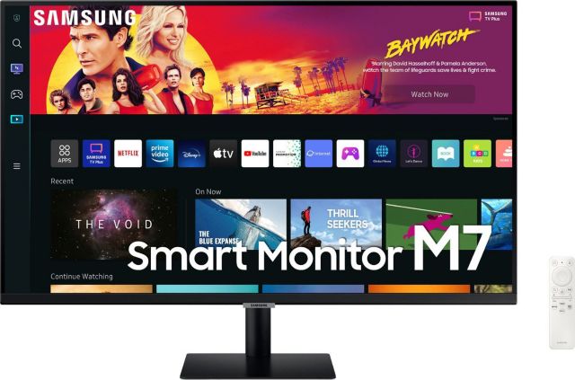SAMSUNG 32" UHD SMART MONITOR TV