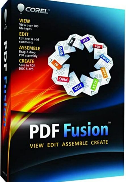 COREL PDF FUSION ESD