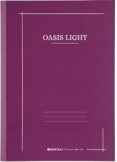 Profolio Oasis Light Grape Coloured Cover Notebook