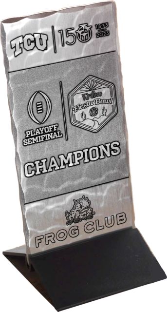 TCU 150th Commemorative Ticket College Football Playoff Fiesta Bowl Champions