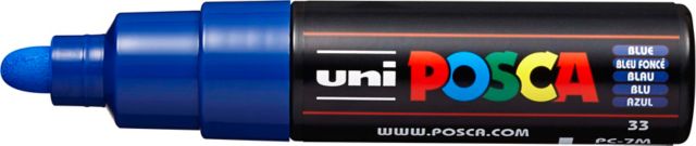 Posca Paint Marker PC-7M Broad Bullet Blue