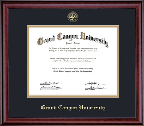 Grand Canyon University Diploma Frames, Picture Frames