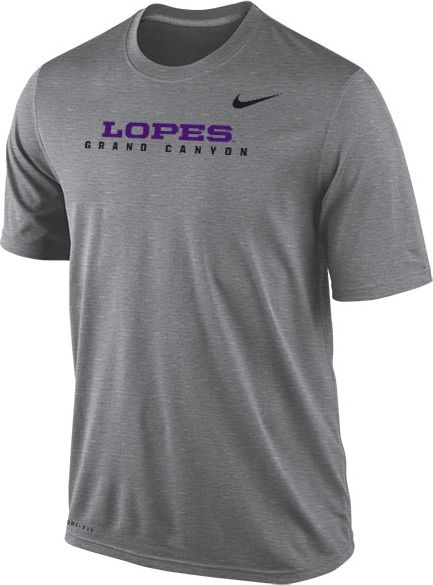 Nike Grand Canyon University Lopes Dri-Fit Legend T-Shirt | Grand ...