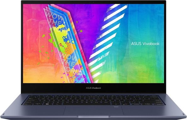 Asus Vivobook Go 14 Flip TP1400KA-DS24T 14'' Touchscreen Convertible 2in1 Notebook - N6000 Quad-core- 1.10 GHz - 8 GB Total RAM - 8 GB On-board Memory - 128 GB Flash Memory