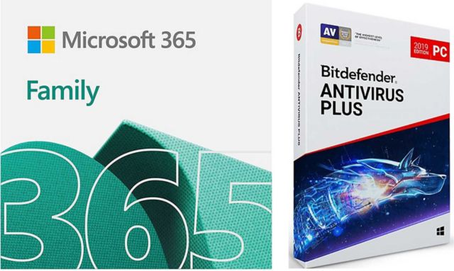 Microsoft Office 365 Personal wih Antivirus 1 Year Software Download - Windows