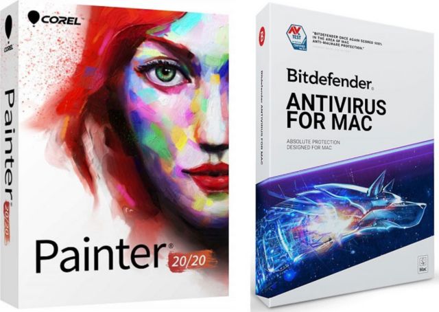 Corel Painter 2020 with Bitdefender AntiVirus Bundle - Mac