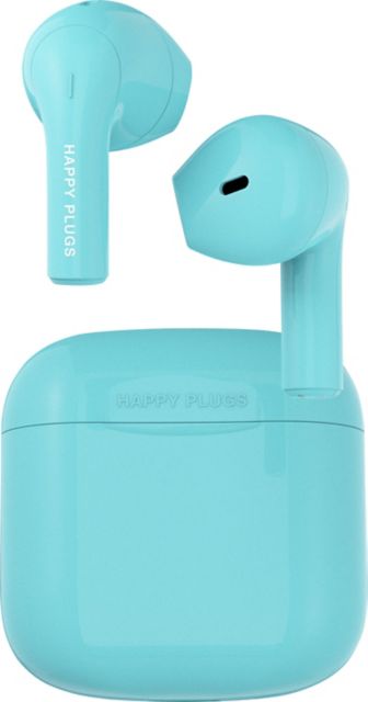 Happy Plugs Joy True Wireless Earbuds, Turquoise