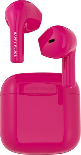 Happy Plugs Joy True Wireless Earbuds, Cerise