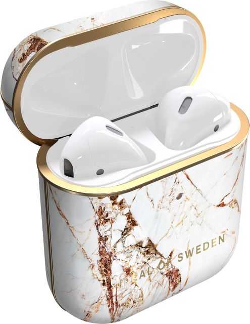 Ideal of Sweden Printed Airpod Case, Airpod 3, Carrara Gold Marble | Ideal of Sweden | Ideal of Sweden