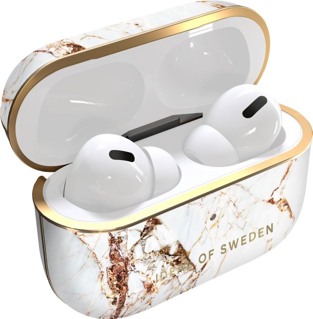 iDEAL OF SWEDEN◆大理石調 Airpods Proケース IDEAL OF SWEDEN Printed AirPod Case, AirPod Pro 1/2, Carrara