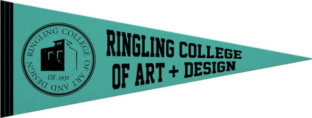 Ringling College of of Art and Design 9x24 Pennant
