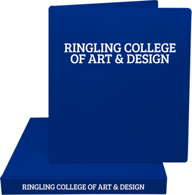 Ringling College of of Art and Design 1'' Vinyl Binder