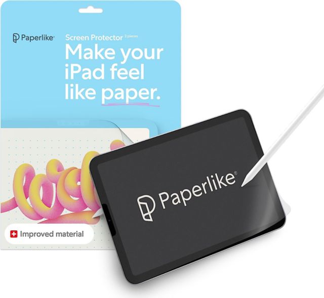 Paperlike 2.1 iPad Screen Protector, iPad Mini, Clear - ONLINE ONLY