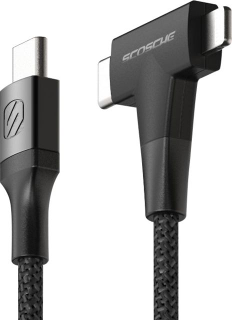 Scosche StrikeLine Charge and Sync Cable, 4ft, Black