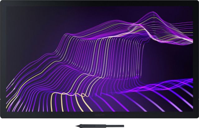 Wacom Cintiq Pro 27 Display Tablet, 14x25x1in, Black