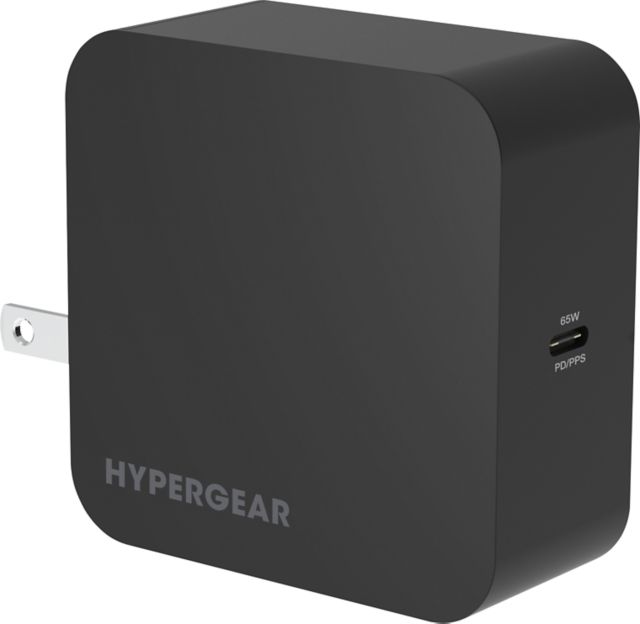HyperGear PD 65W Wall Charger, Black