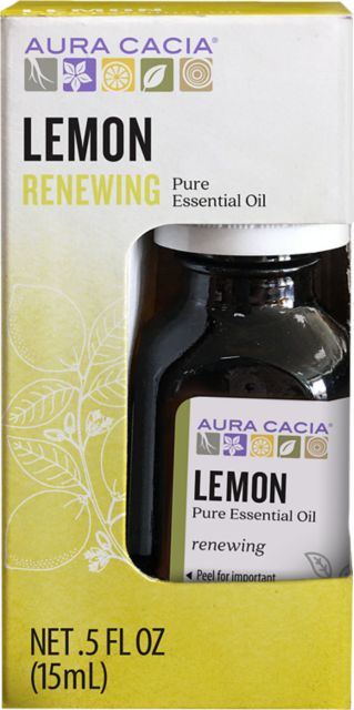 AURA CACIA OIL LEMON .5OZ