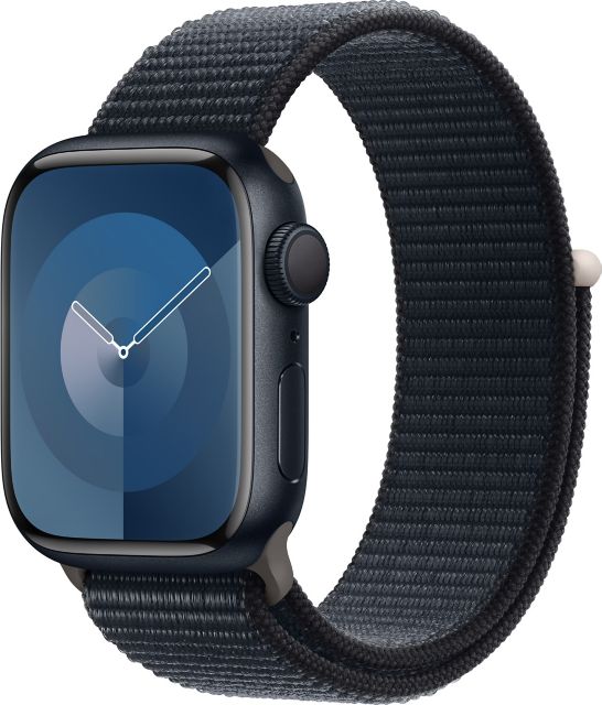 Buy Apple Watch Series 9 GPS, 45mm Pink Aluminum Case with Midnight Sport  Loop - Education - Apple