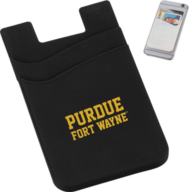 Purdue University Fort Wayne Silicone Card Wallet