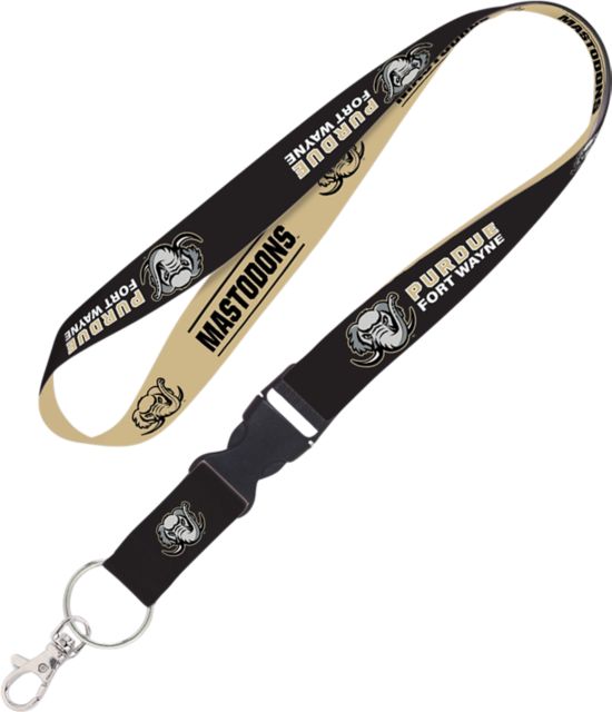 Purdue University Fort Wayne Mastodons Lanyard with Buckle