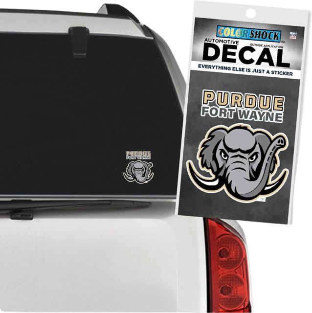 Purdue University Fort Wayne Mastodons Decal