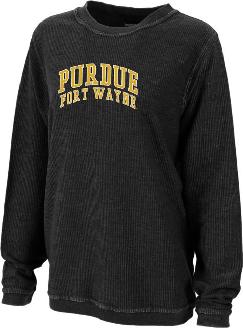 women's purdue crew neck sweatshirt
