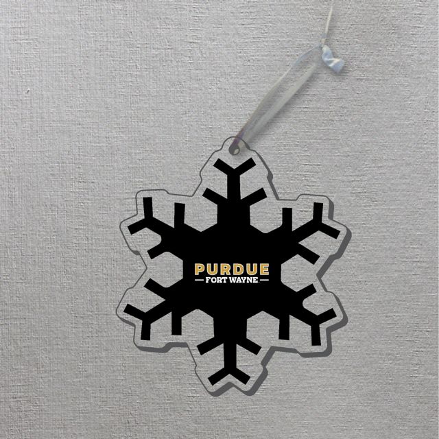 Purdue University Fort Wayne 3"x4" Ornament