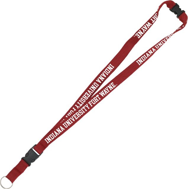Indiana University Fort Wayne Woven Lanyard