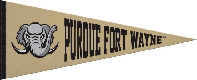 Purdue University Fort Wayne 12"X30" Full Color Pennant