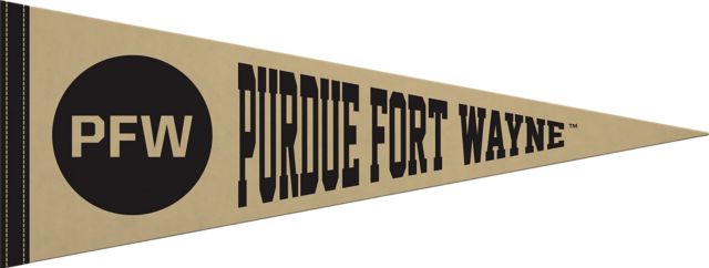 Purdue University Fort Wayne 9"X24" Full Color Pennant
