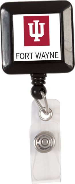Indiana University Retractable Badge Holder