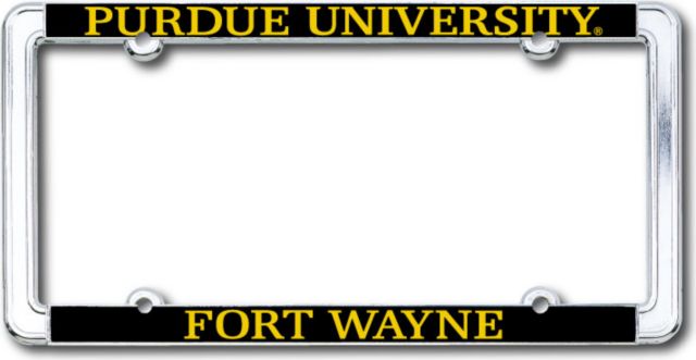 Purdue University Fort Wayne Thin Dome License Plate Frame