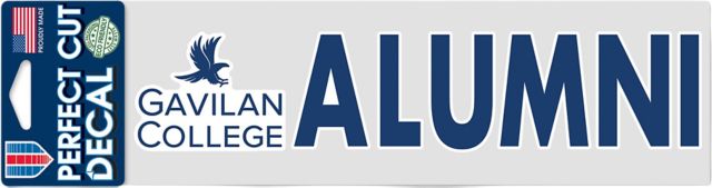 Gavilan College Alumni 3'' x 10'' Perfect Cut Decal