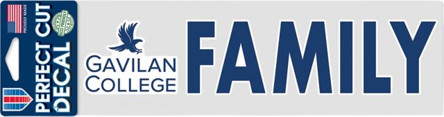 Gavilan College 3x10 Family Decal