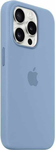 iPhone 15 Pro Silicone Case with MagSafe - Winter Blue