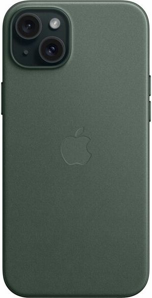 iPhone 15 Plus FineWoven Case with MagSafe - Evergreen