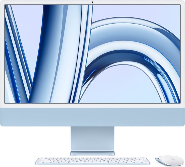 iMac (24-inch) - Apple M3 chip with 8GB Memory, 8-core CPU and 10-core GPU,  256GB SSD