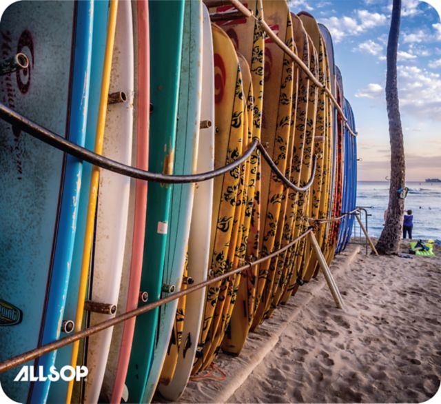 Allsop Surfboard Mouse Pad (Surfboard)