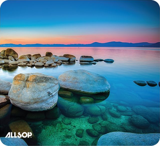 Allsop NatureSmart Mousepad, Tahoe, 8x8.5x.08in