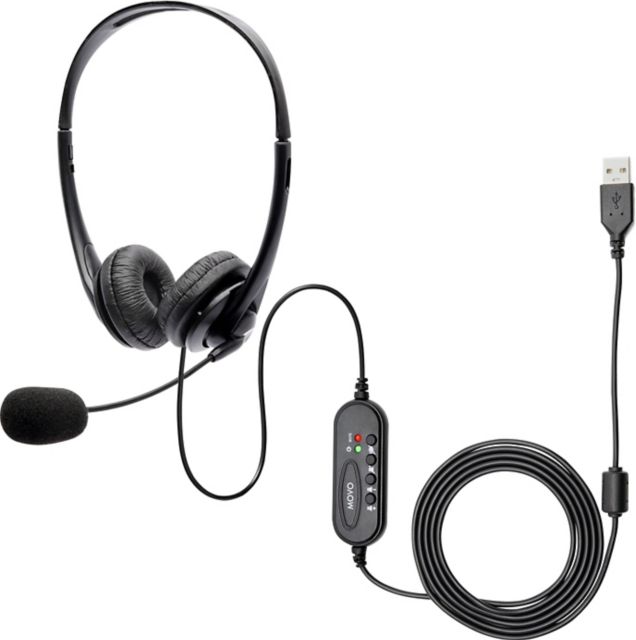 MOVO USB Computer Headset, Black: Concordia University