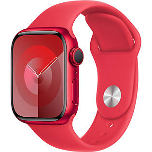 Apple Watch Series 9 GPS 41mm (PRODUCT)RED Aluminum Case with (PRODUCT)RED Sport Band - M/L: Quinebaug Valley Community College Apple Watch Series 9 GPS 41mm (PRODUCT)RED Aluminum Case with (PRODUCT)RED Sport Band - M/L: Quinebaug Valley Community College
