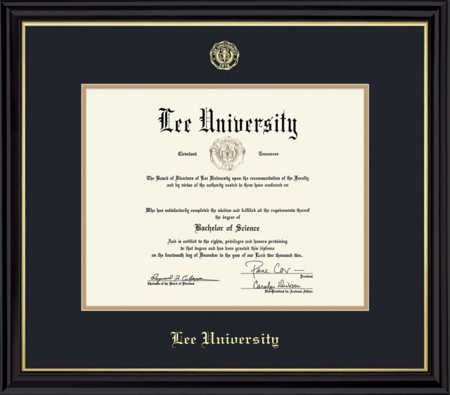 Lee University Diploma Frame:Lee University
